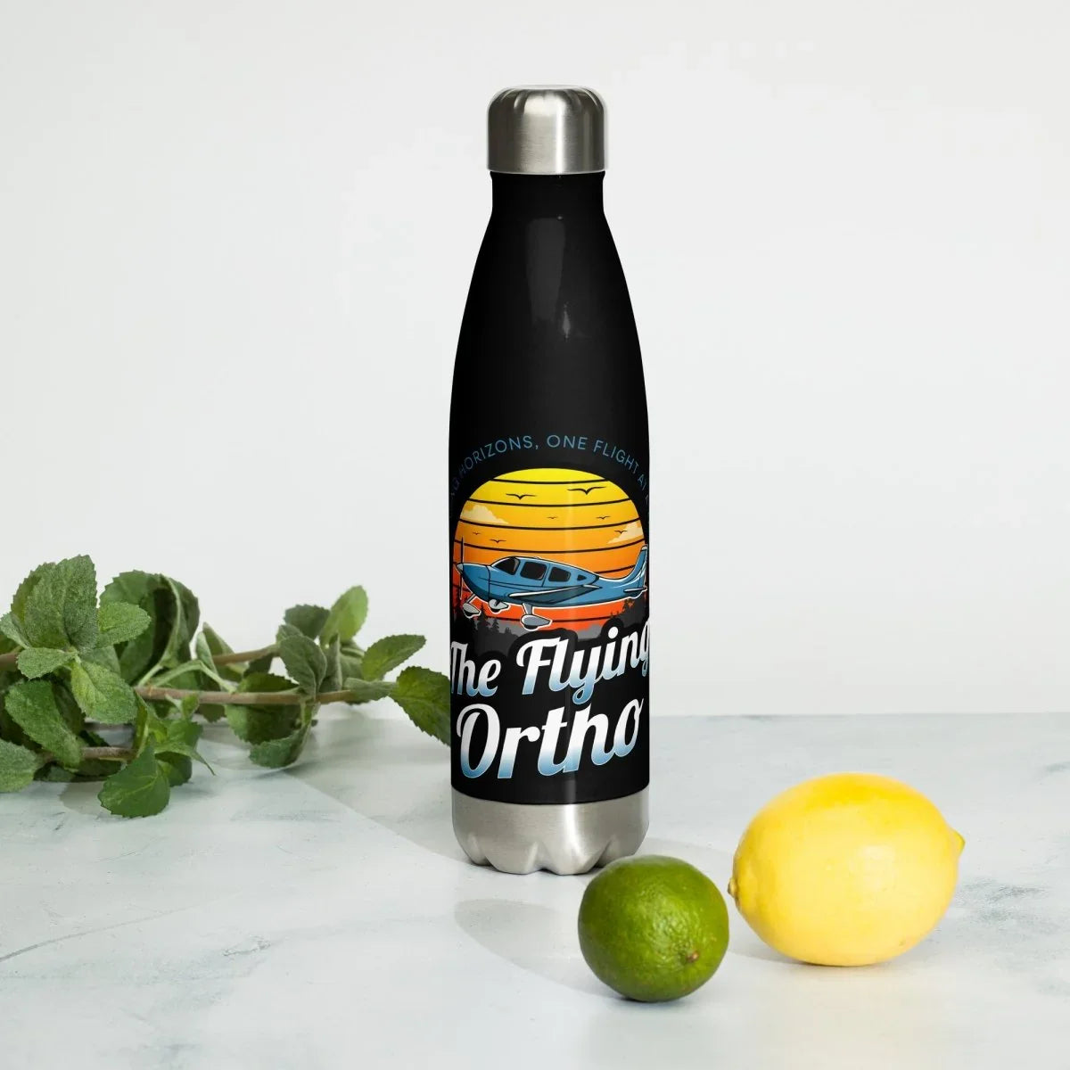Stainless steel water bottle - The Flying Ortho