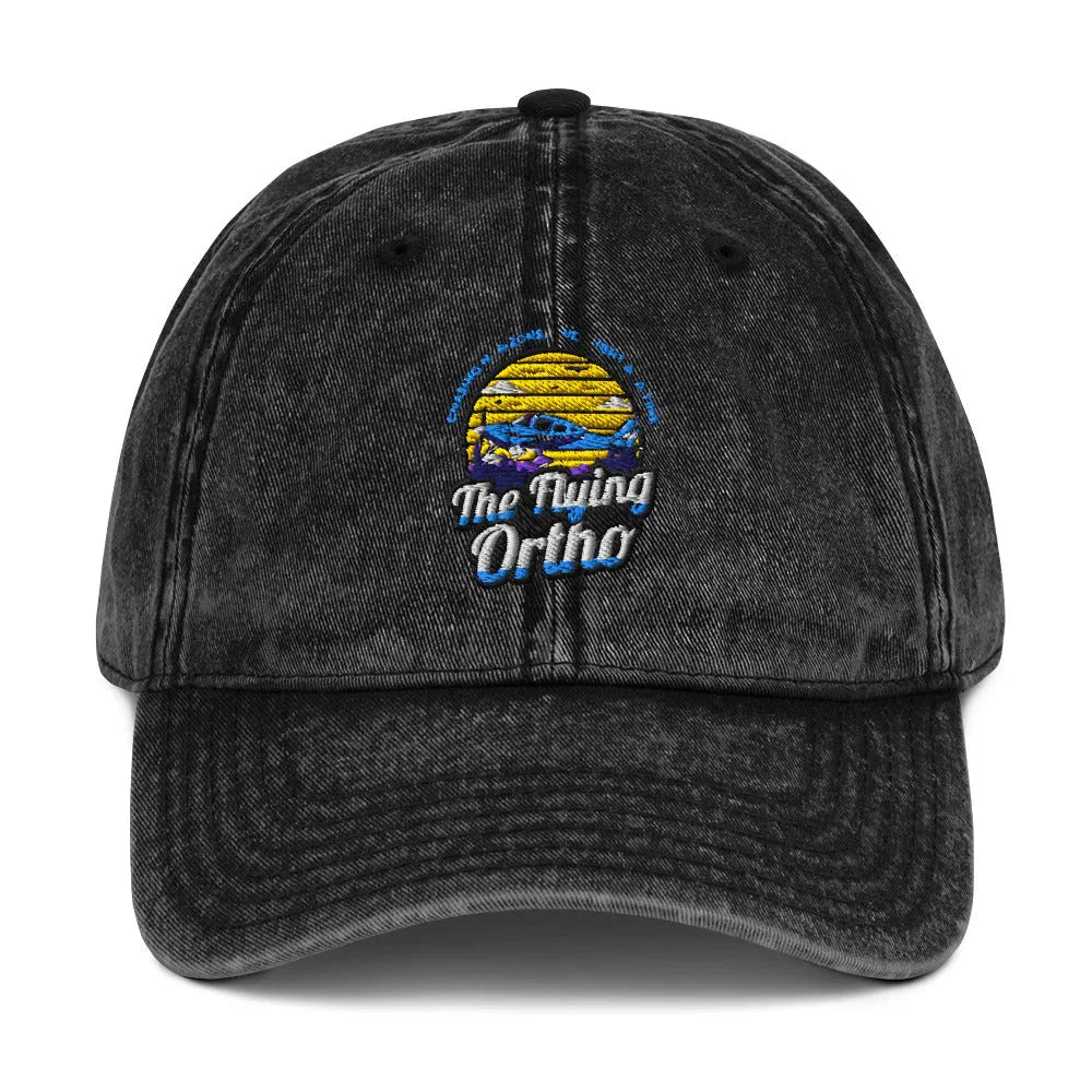 Vintage Cotton Twill Cap - The Flying Ortho