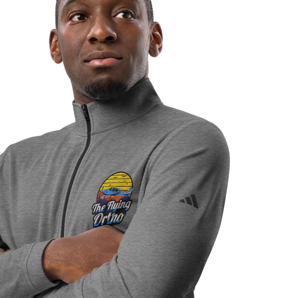 Quarter zip pullover - The Flying Ortho