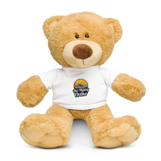 Teddy bear with a t-shirt - The Flying Ortho
