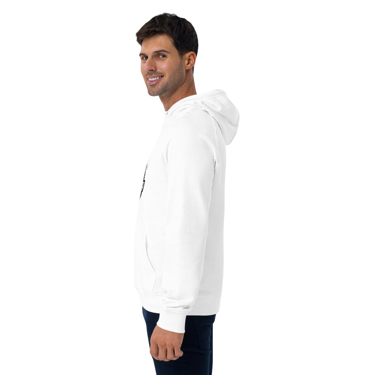 Unisex eco raglan hoodie - The Flying Ortho