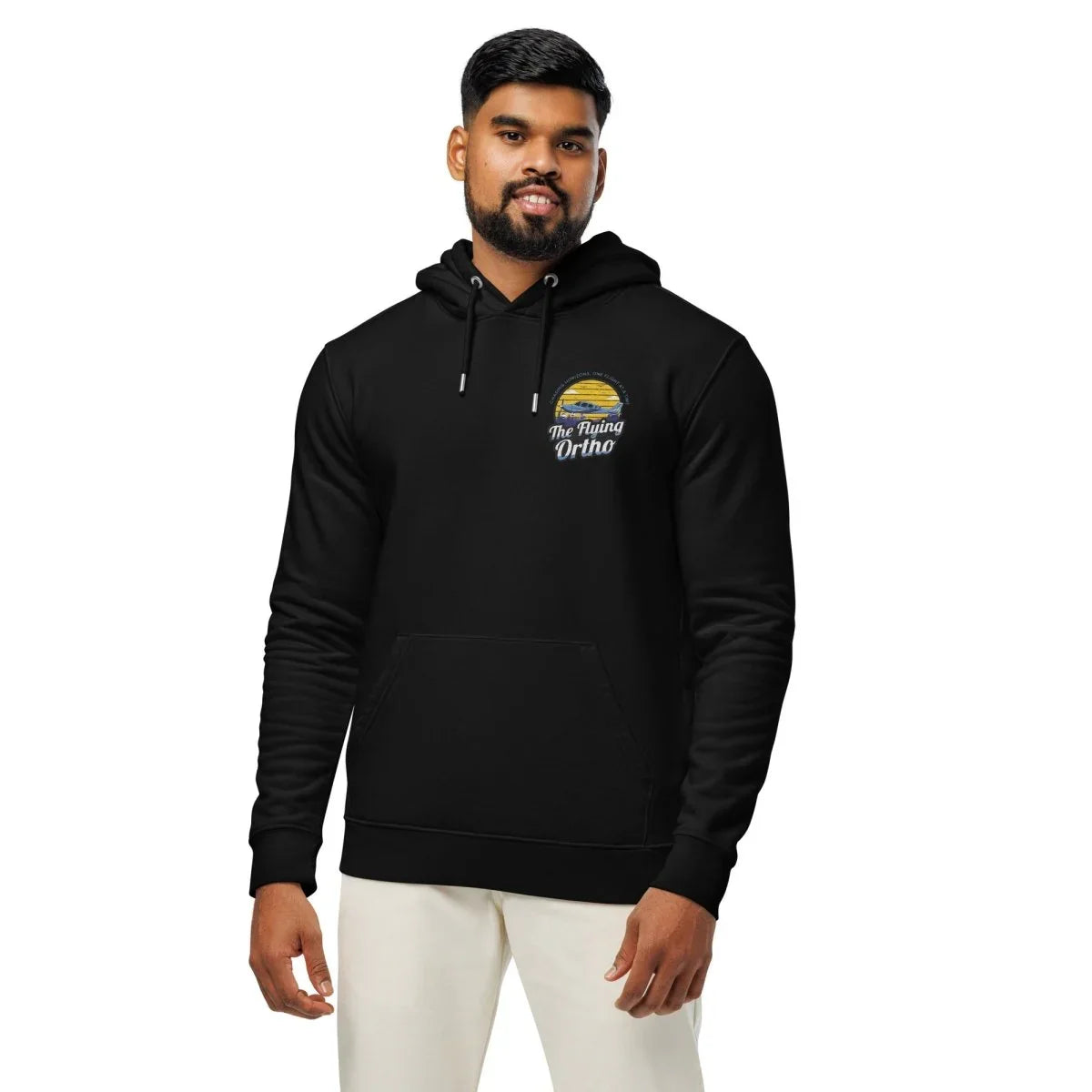 Unisex essential organic hoodie - The Flying Ortho