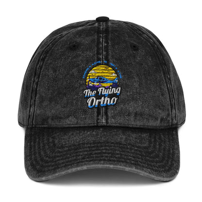 Vintage Cotton Twill Cap - The Flying Ortho