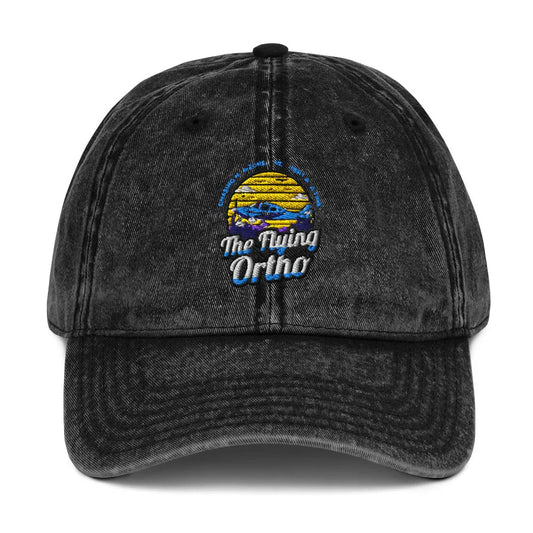 Vintage Cotton Twill Cap - The Flying Ortho